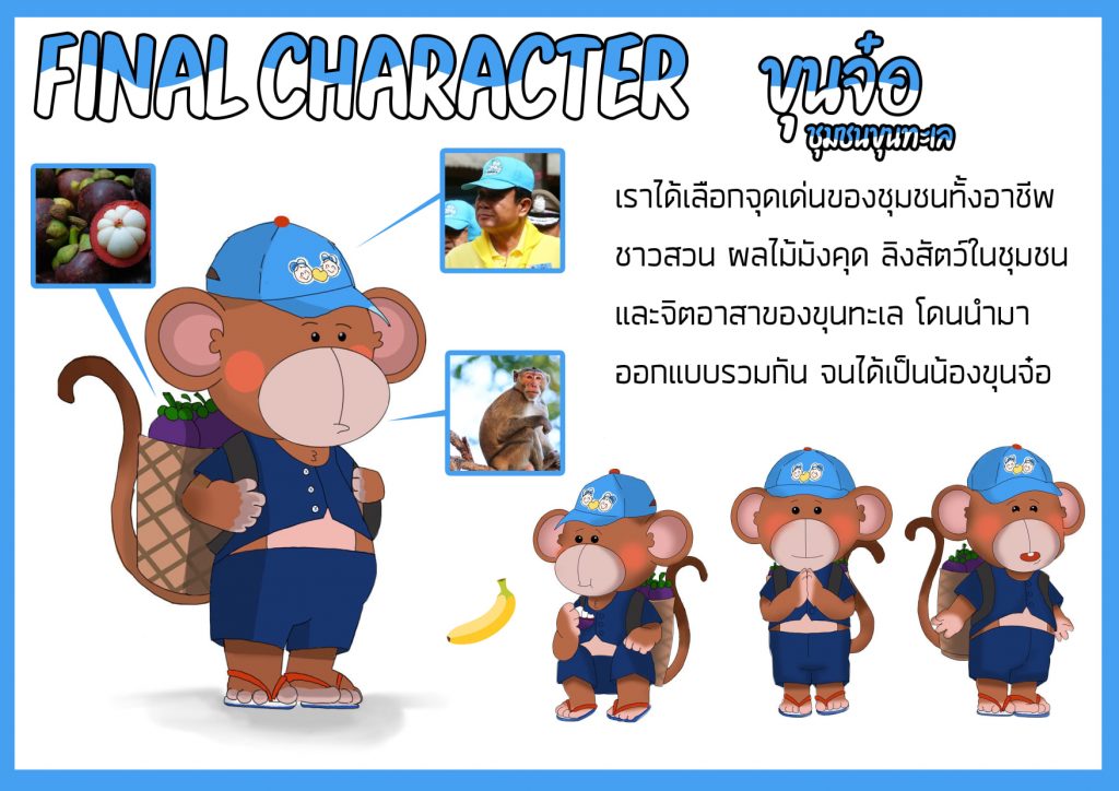 การอบรมการออกแบบมาสคอตภายใต้แนวคิดการออกแบบเพื่อชุมชน