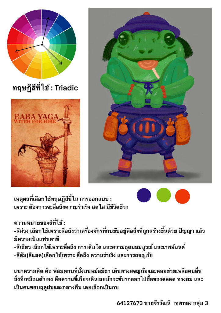 MTA ม.วลัยลักษณ์ รวมผลงานบางส่วนของน้อง ๆ จากรายวิชา Principle of color Usage