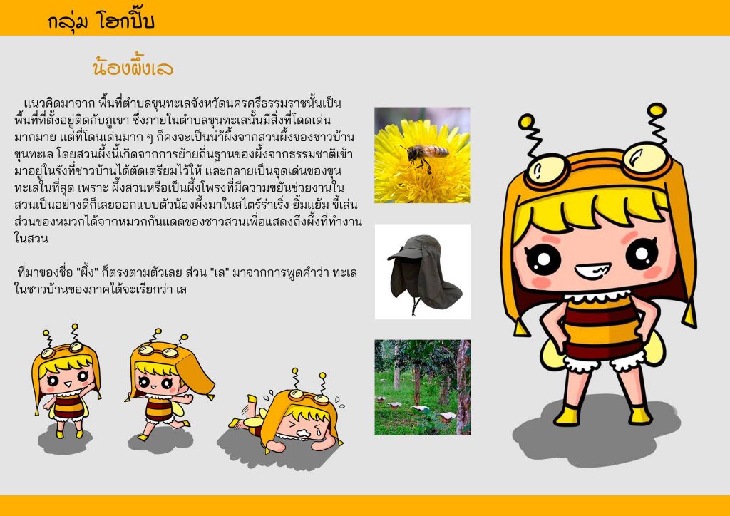 การอบรมการออกแบบมาสคอตภายใต้แนวคิดการออกแบบเพื่อชุมชน