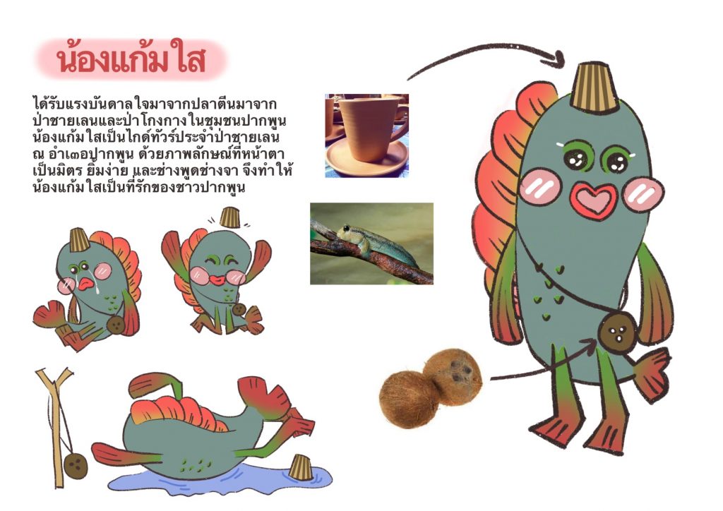 การอบรมการออกแบบมาสคอตภายใต้แนวคิดการออกแบบเพื่อชุมชน