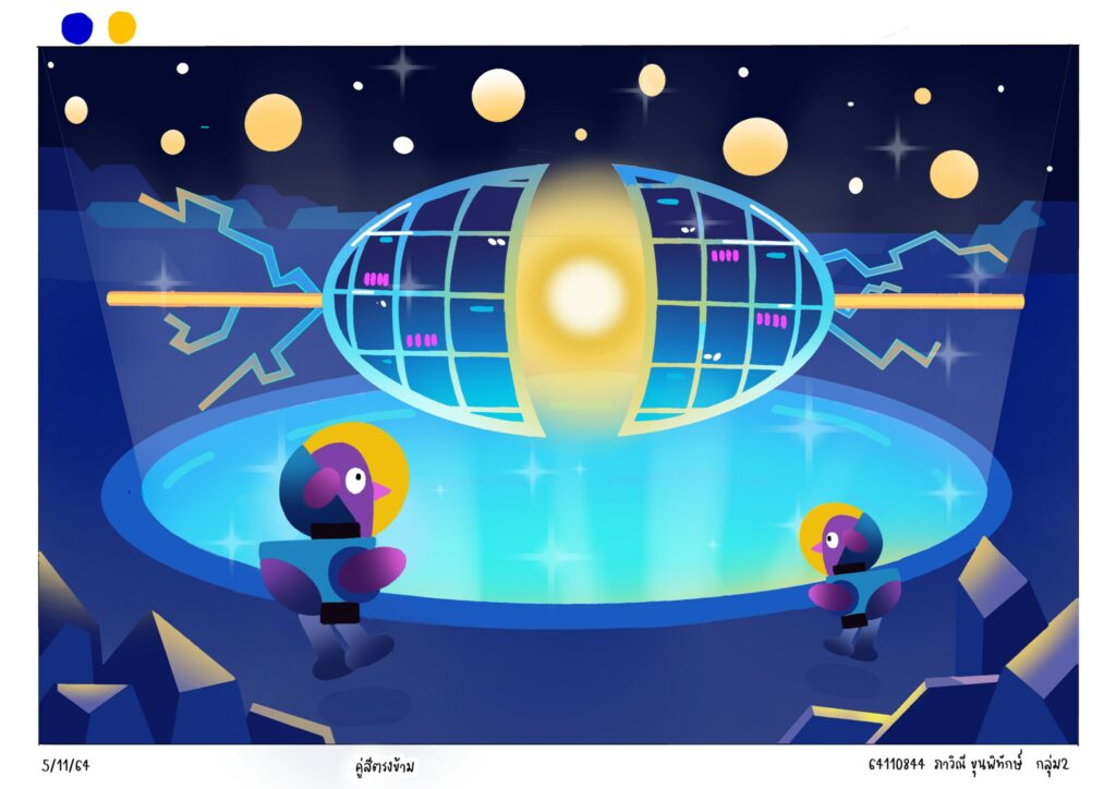 MTA ม.วลัยลักษณ์ รวมผลงานบางส่วนของน้อง ๆ จากรายวิชา Principle of color Usage