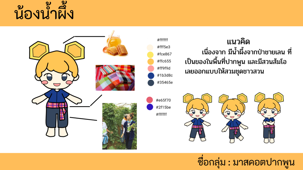 การอบรมการออกแบบมาสคอตภายใต้แนวคิดการออกแบบเพื่อชุมชน