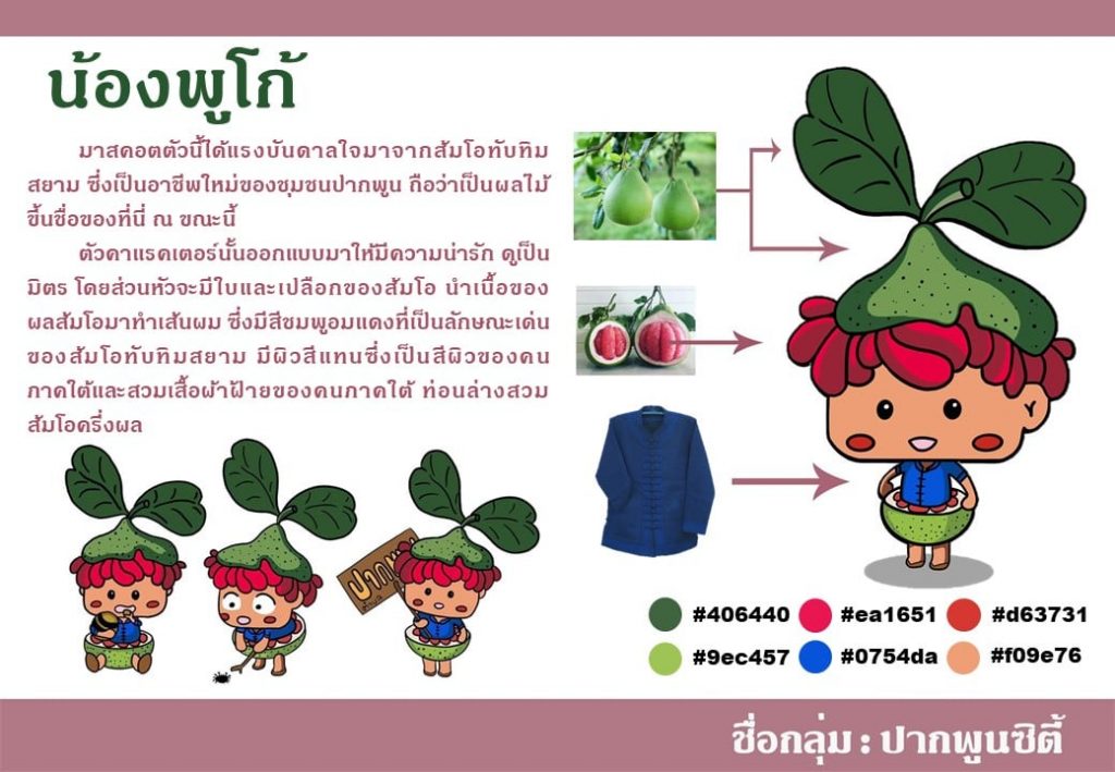 การอบรมการออกแบบมาสคอตภายใต้แนวคิดการออกแบบเพื่อชุมชน