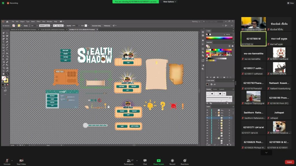 นศ.ปี 3 หลักสูตรเทคโนโลยีมัลติมีเดียแอนิเมชันและเกม นำเสนอความก้าวหน้าโครงงาน สายเกม ผลงานโดดเด่น โดนใจกรรมการ