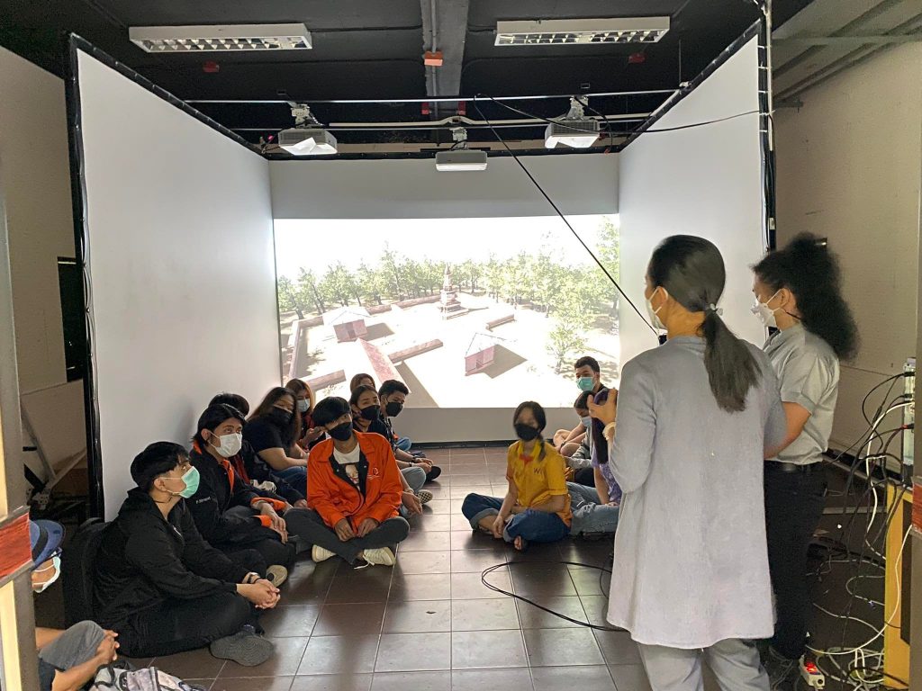 MTA Walailak University with Walailak Cultural Ashram Transfer knowledge about Virtual reality and apply it to the presentation of the ancient site of Tumbang