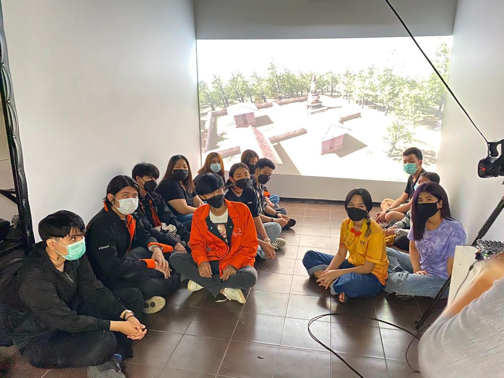 MTA Walailak University with Walailak Cultural Ashram Transfer knowledge about Virtual reality and apply it to the presentation of the ancient site of Tumbang