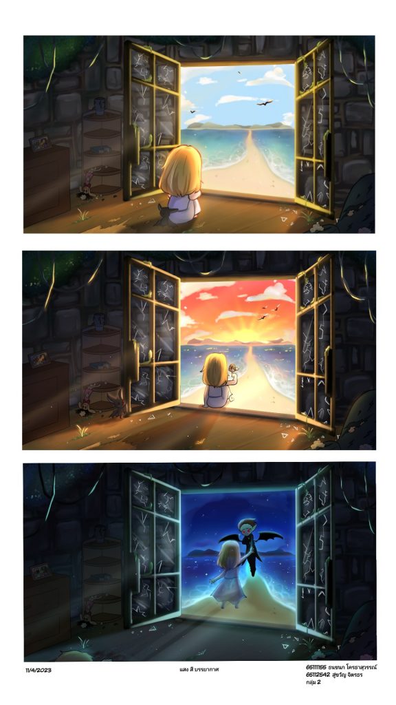 ชวนมาชมผลงานของน้อง MTA รุ่น 15 จากส่วนหนึ่งของรายวิชา MAG62-113 Digital Drawing and Painting