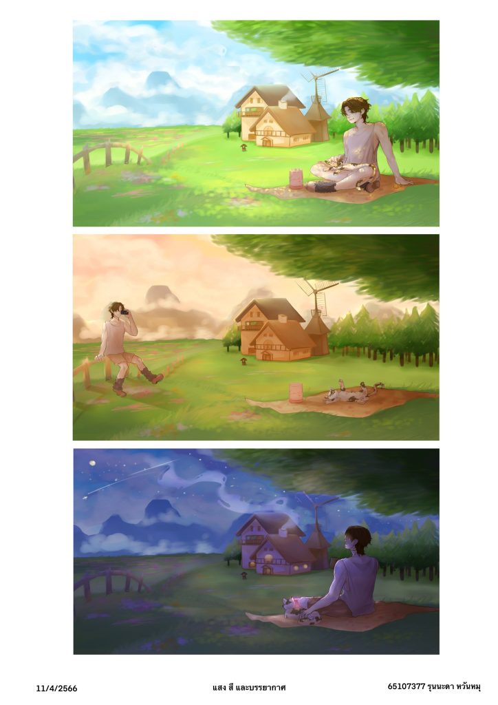 ชวนมาชมผลงานของน้อง MTA รุ่น 15 จากส่วนหนึ่งของรายวิชา MAG62-113 Digital Drawing and Painting