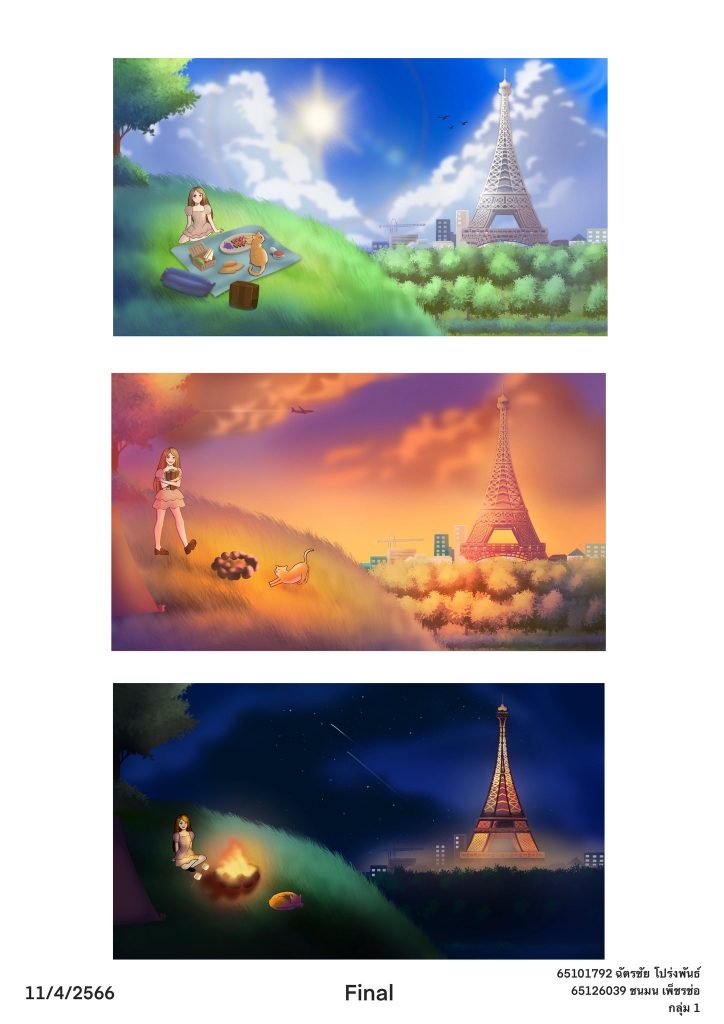 ชวนมาชมผลงานของน้อง MTA รุ่น 15 จากส่วนหนึ่งของรายวิชา MAG62-113 Digital Drawing and Painting