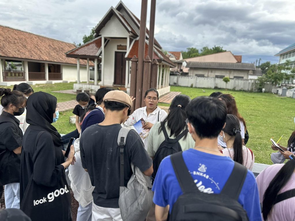 หลักสูตรเทคโนโลยีมัลติมีเดียแอนิเมชัน และเกม ลงพื้นที่เก็บข้อมูลพื้นที่ตั้งของอาณาจักรโบราณ เพื่อนำเสนอในรูปแบบแอนิเมชัน 2 มิติ