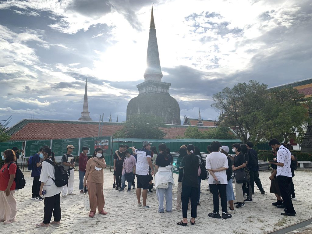 หลักสูตรเทคโนโลยีมัลติมีเดียแอนิเมชัน และเกม ลงพื้นที่เก็บข้อมูลพื้นที่ตั้งของอาณาจักรโบราณ เพื่อนำเสนอในรูปแบบแอนิเมชัน 2 มิติ