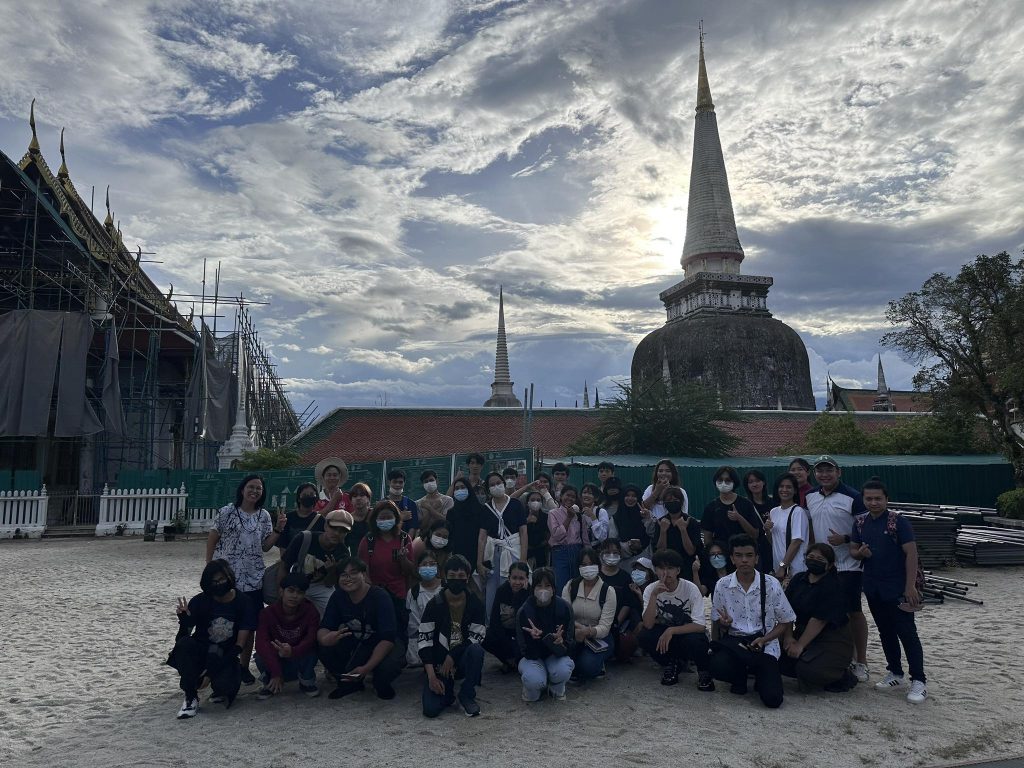 หลักสูตรเทคโนโลยีมัลติมีเดียแอนิเมชัน และเกม ลงพื้นที่เก็บข้อมูลพื้นที่ตั้งของอาณาจักรโบราณ เพื่อนำเสนอในรูปแบบแอนิเมชัน 2 มิติ