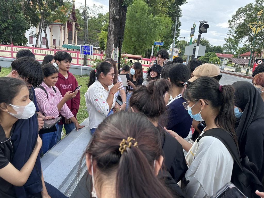 หลักสูตรเทคโนโลยีมัลติมีเดียแอนิเมชัน และเกม ลงพื้นที่เก็บข้อมูลพื้นที่ตั้งของอาณาจักรโบราณ เพื่อนำเสนอในรูปแบบแอนิเมชัน 2 มิติ