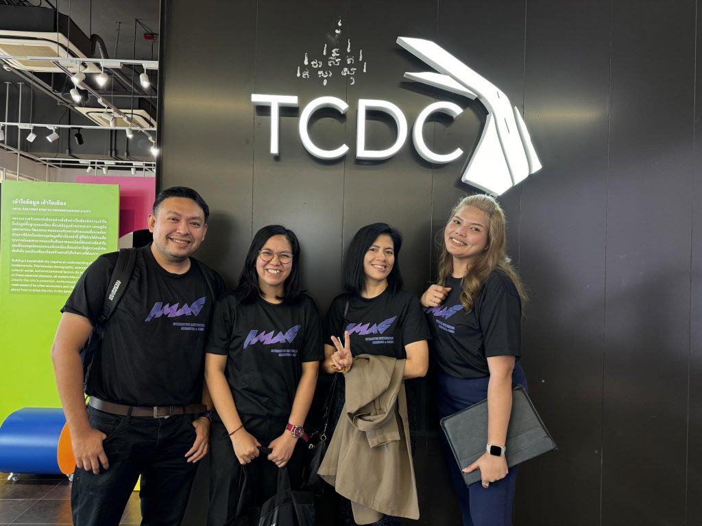 หลักสูตร Interactive Multimedia Animation & Game ทัศนศึกษาดูงาน ณ ได้มีโอกาสเยี่ยมชม TCDC กรุงเทพ เรียนรู้กระบวนการทำงานและทดลองใช้เครื่องมือสร้าง Virtual Media”