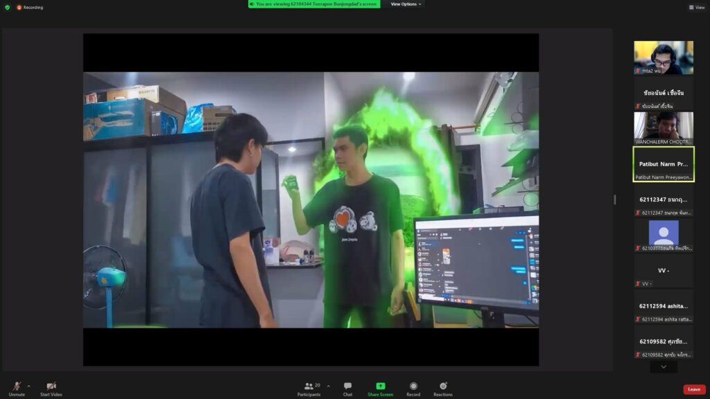 หลักสูตรเทคโนโลยีมัลติมีเดียแอนิเมชันและเกม จัดกิจกรรมนำเสนอโปรเจคจบ นศ.ปี 3 สายแอนิเมชัน ครั้งที่ 2