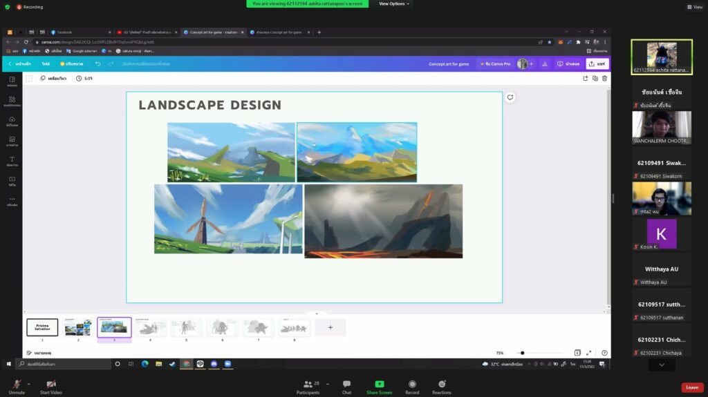 หลักสูตรเทคโนโลยีมัลติมีเดียแอนิเมชันและเกม จัดกิจกรรมนำเสนอโปรเจคจบ นศ.ปี 3 สายแอนิเมชัน ครั้งที่ 2