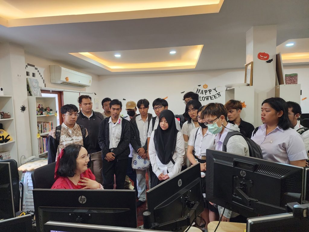 หลักสูตร Interactive Multimedia Animation & Game ทัศนศึกษาดูงาน ณ Bit Egg BKK