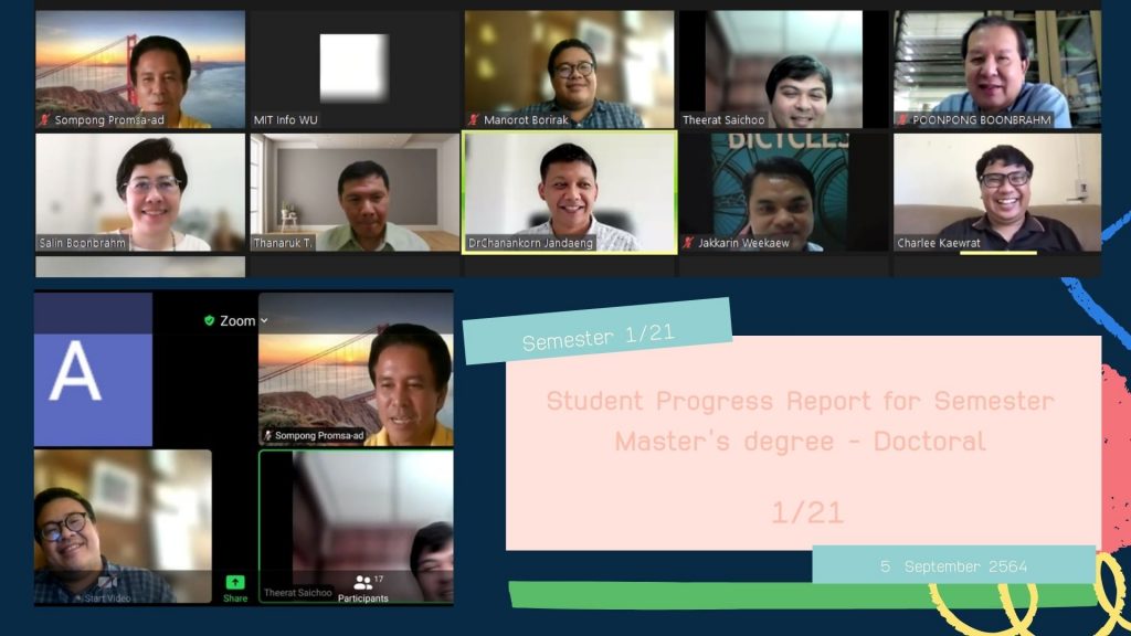 thesis progress report