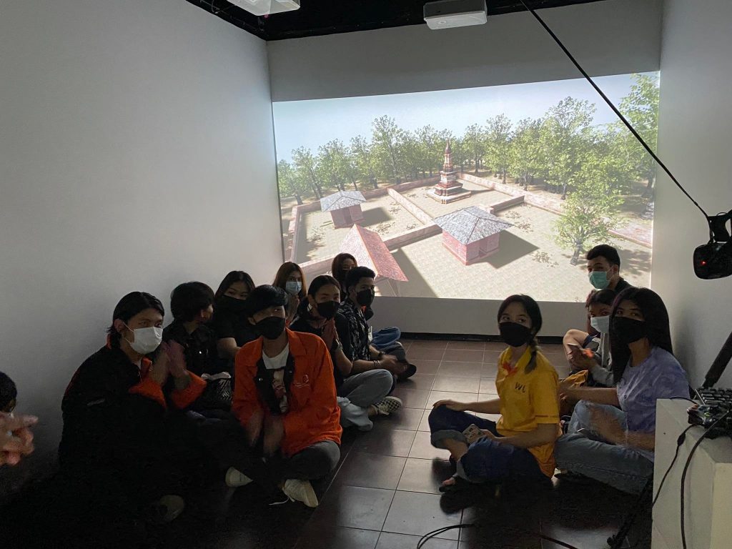 MTA Walailak University with Walailak Cultural Ashram Transfer knowledge about Virtual reality and apply it to the presentation of the ancient site of Tumbang